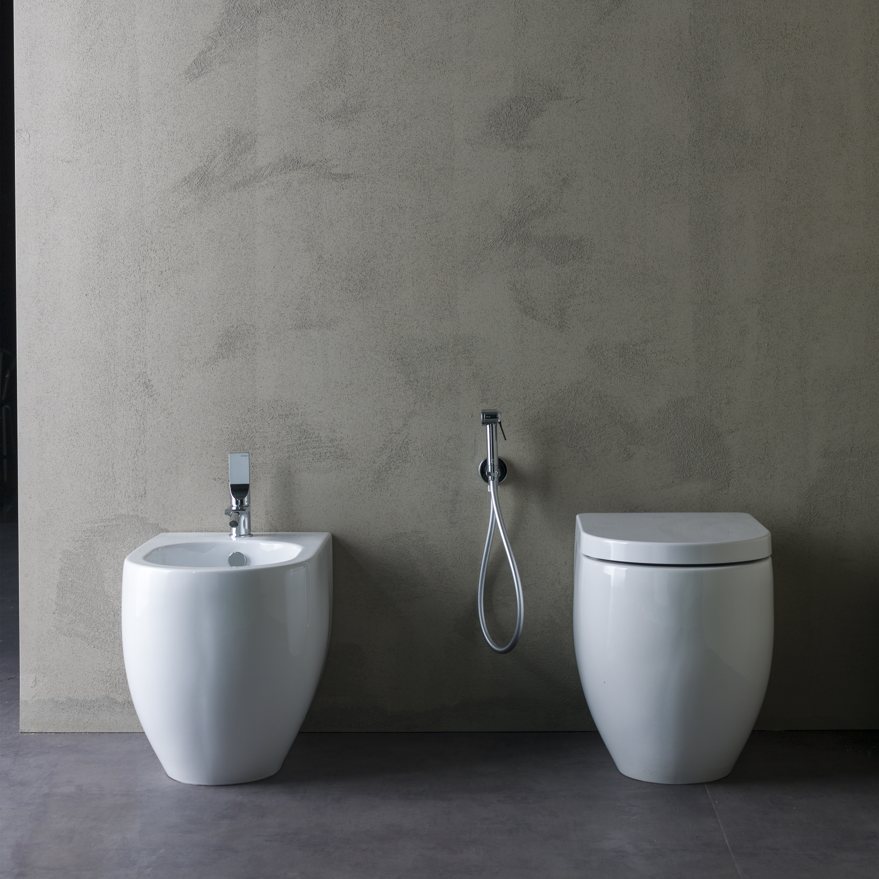APICE Single lever bidet mixer