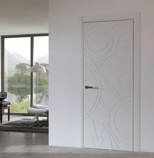 Porta battente Cassiopea bianco